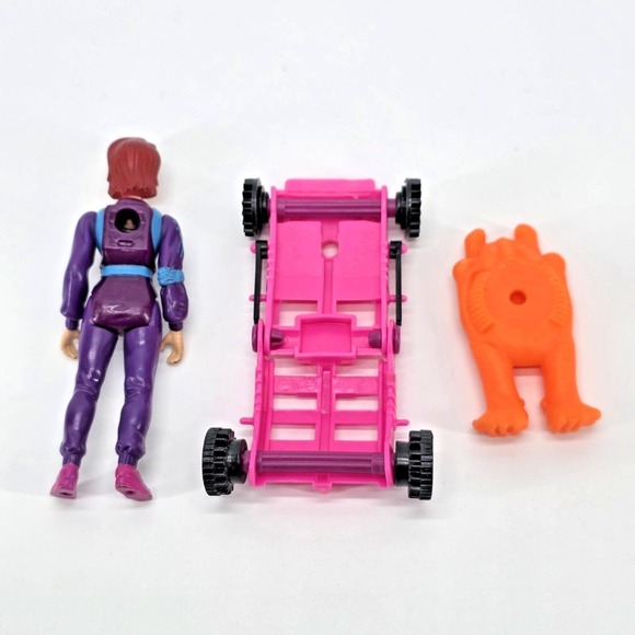 1990 Real Ghostbusters Power Pack Heroes Janine Melnitz and Stretch Ghost - Picture 2 of 9